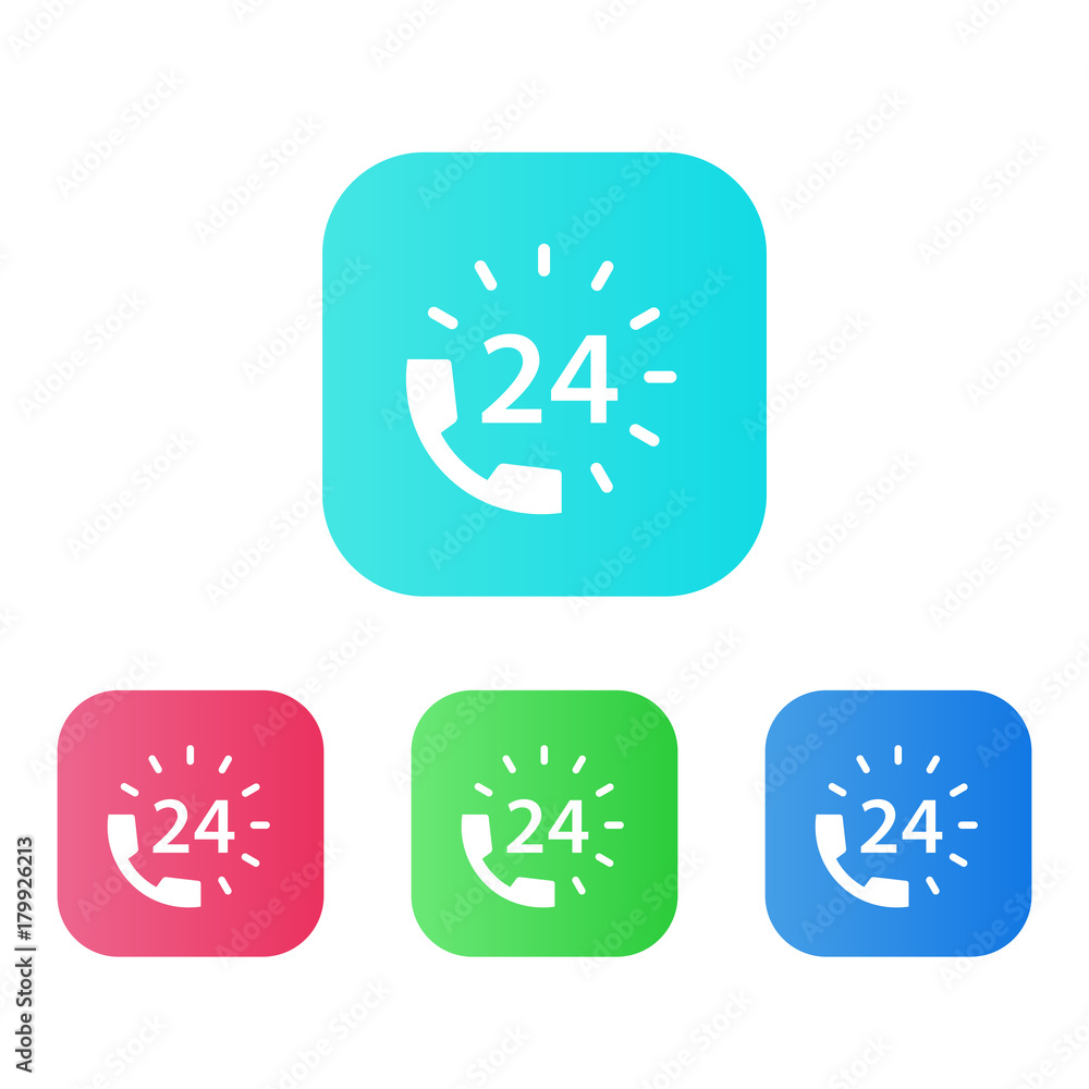 Four Colors - Flat App Icons Four Colors - Flat App Icons