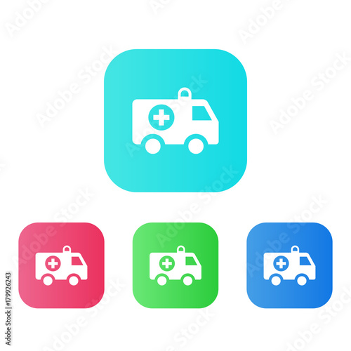 Four Colors - Flat App Icons