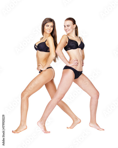 Two beautiful women in lingerie © Andrey_Arkusha