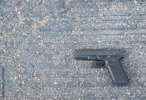 Gun Lays in the Street photo