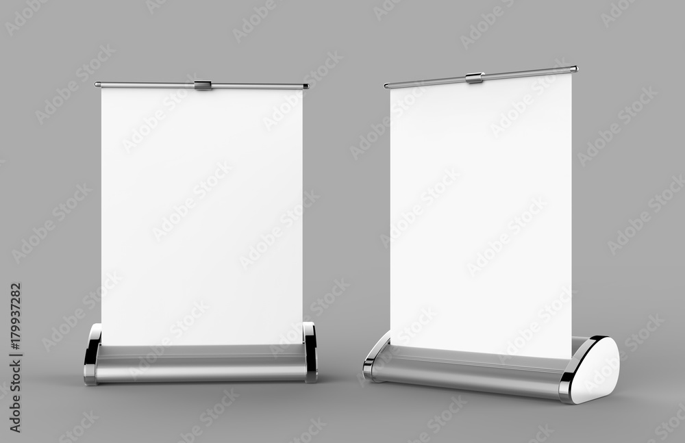 A4 A3 PVC PP paper Table Top Set Stand Mini Roll Up Banner,Pull Up Banner Standee Banner Stand