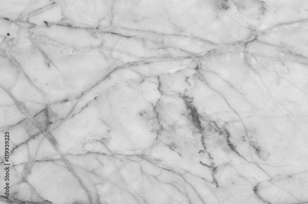 Obraz premium black and white natural marble pattern texture background