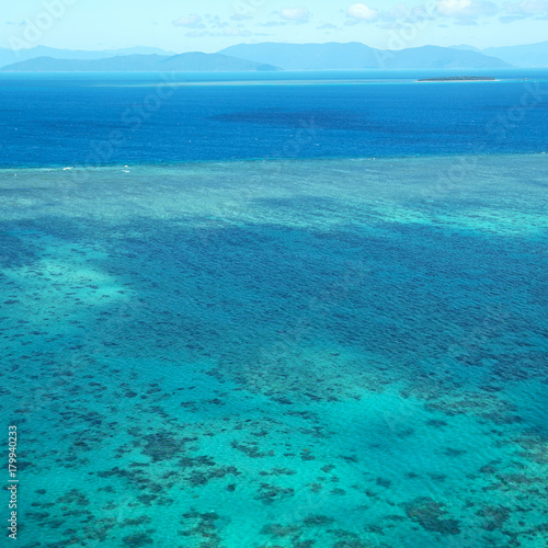  the great reef from the high