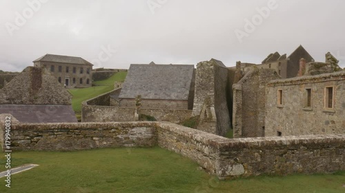 Charles fort, a star shaped fort from 17th century in Ireland
