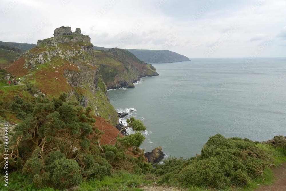 Valley of Rocks near Lynton, Exmoor, North Devon