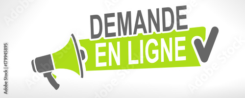 demande en ligne sur mégaphone