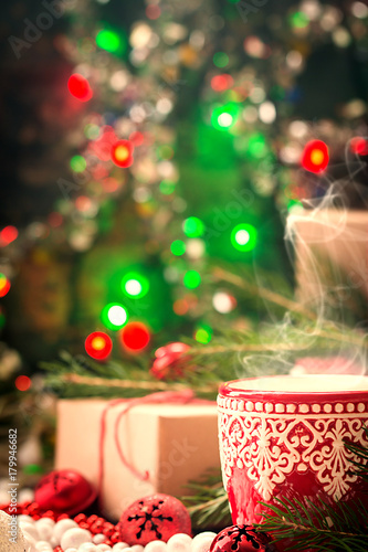 Wallpaper Mural Christmas holiday decorations Torontodigital.ca