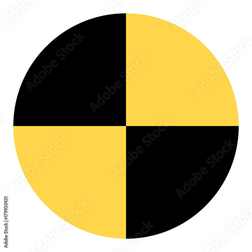 Crash test symbol