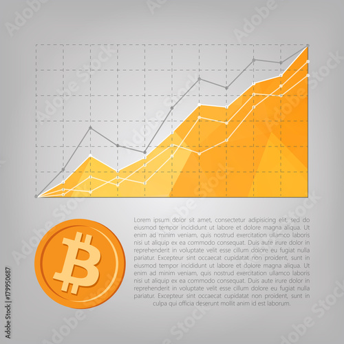 bitcoin cryptocurrency statistics chart showing various visualiz