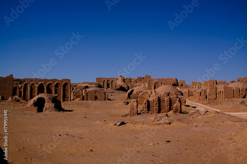 ancient Christian cemetery El Bagawat, Kharga oasis, Egypt