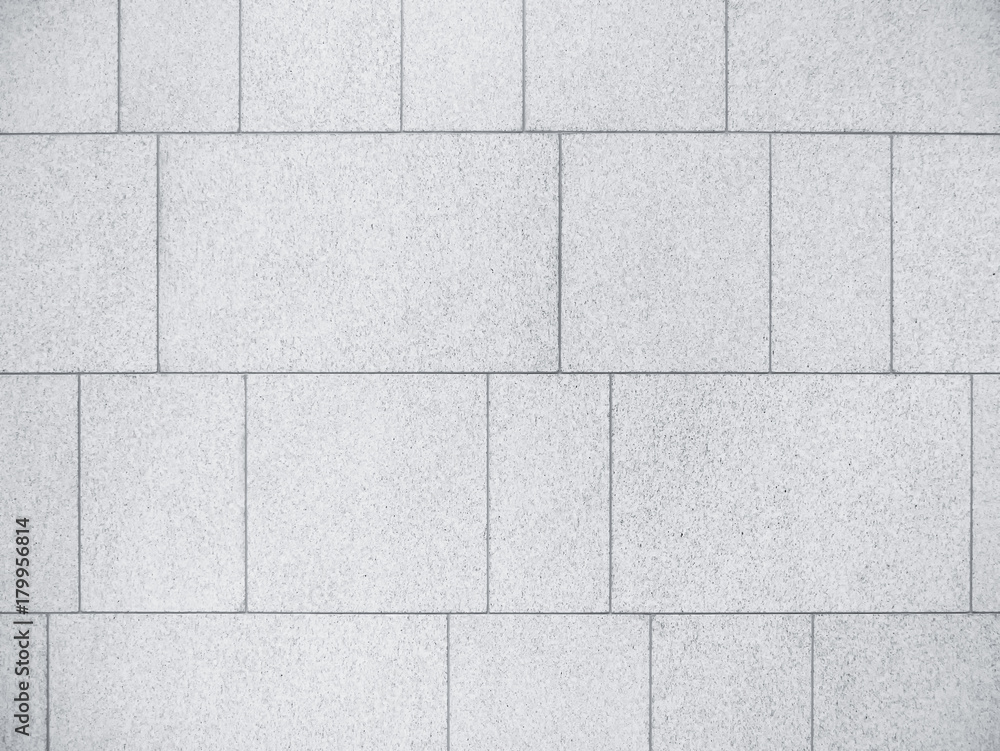 Naklejka premium Cement wall Block texture Architecture details Grey wall background