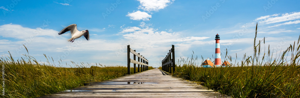 Obraz premium Urlaub an der Nordsee
