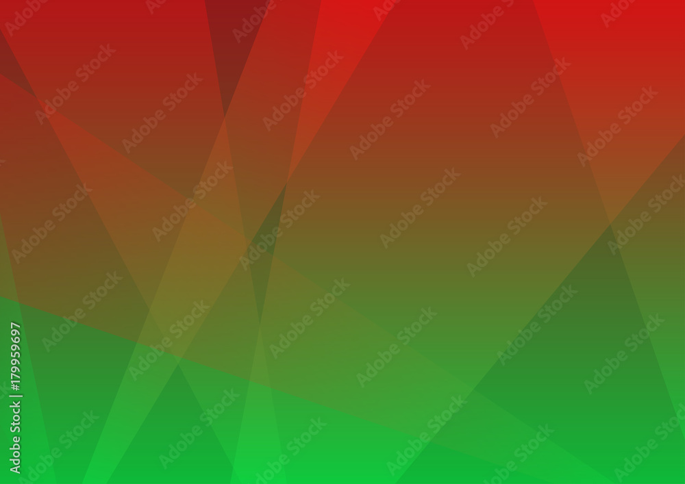 Abstract Geometric polygon red and green vector for Christmas background Abstract Geometric polygon red and green vector for Christmas background