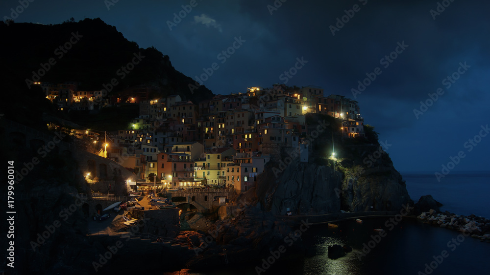 Town of Manarola, Cinque Terre, Italy