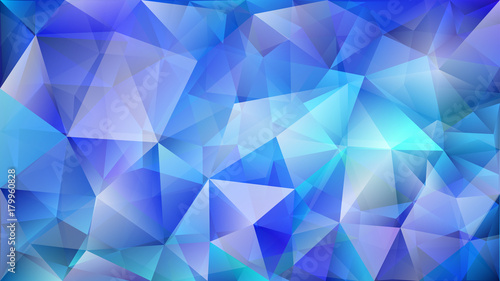 Abstract low polygonal background of triangles
