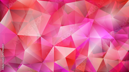Abstract low polygonal background of triangles