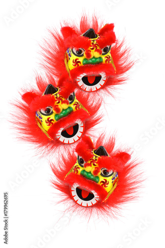 Chinese New Year Lion Heads Ornament