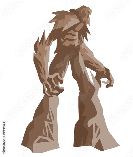 earth rock golem titan
