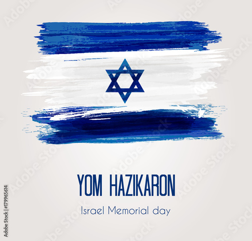 Israel Memorial day background