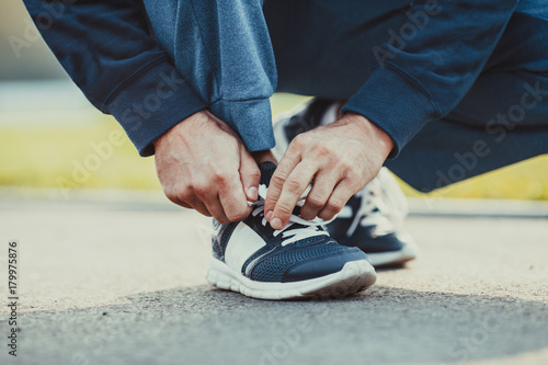 Tuning sport shoes before training