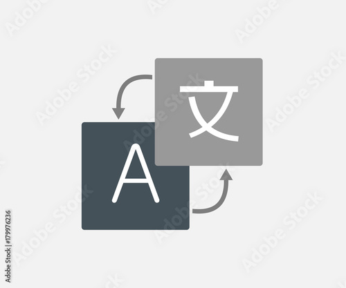 Language translation icon