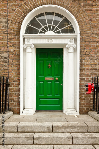 Photography Porte verte géorgienne à Dublin