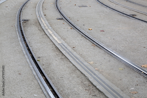 Tram Track in Bordeaux