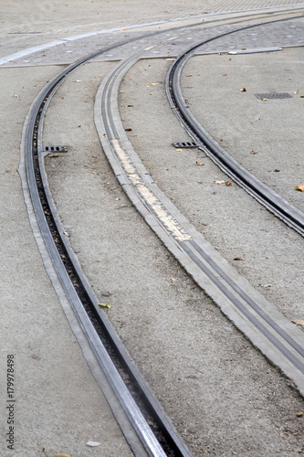 Tram Track in Bordeaux