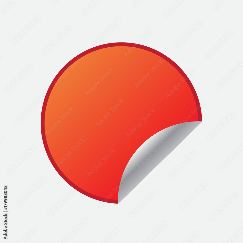 Red Blank Sticky Paper Set Isolated on White Background. Red Blank Sticky Paper Set Isolated on White Background.