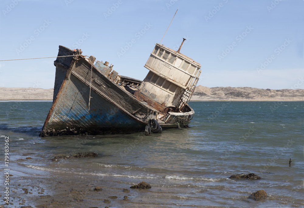 Schiffswrack in Lüderitz