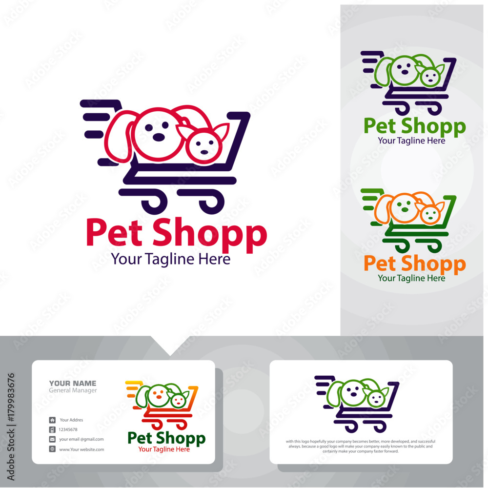 Fototapeta premium pet shop