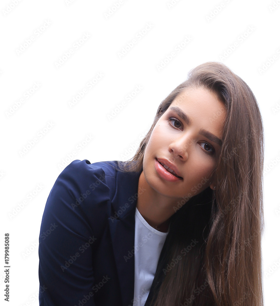 modern young business woman posing modern young business woman posing