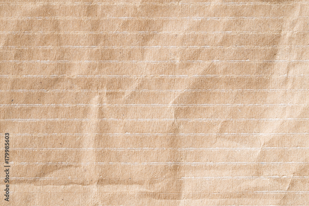 Fototapeta premium Recycle brown paper crumpled texture,Old paper surface for background