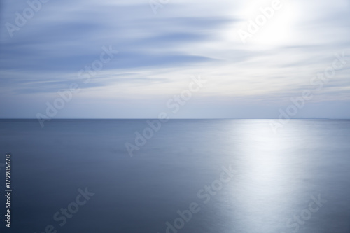 Gardasee, Langzeitbelichtung, als Hintergrund
