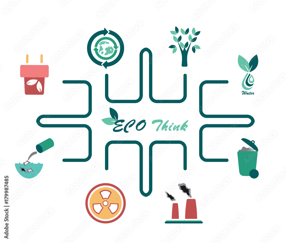 Ecology network connection concept. Vector illustration. Environmental infographics template with circles and flat icons. Environmental protection. Nature and Pollution. Go green. Save the planet. Ecology network connection concept. Vector illustration. Environmental infographics template with circles and flat icons. Environmental protection. Nature and Pollution. Go green. Save the planet.