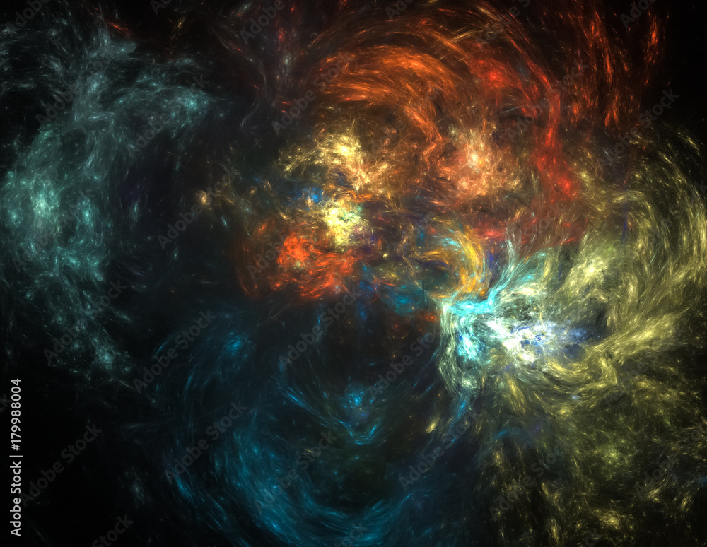 fractal space nebula