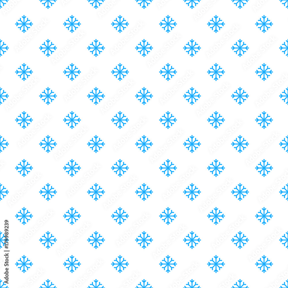 Winter snowflake seamless background. vector illustration pattern. Winter snowflake seamless background. vector illustration pattern.