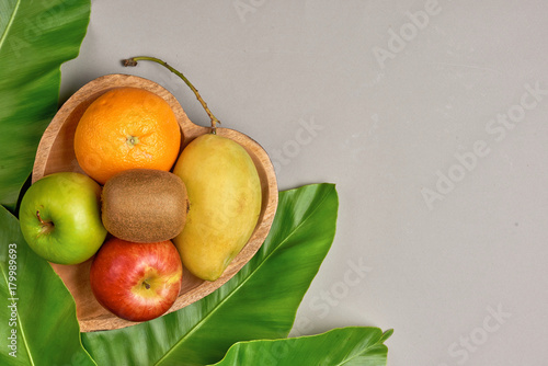 Healthy eating, dieting. Fresh various citrus fruits