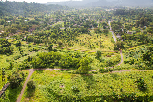 Obraz na płótnie Khun Dan Prakan Chon Dam in Nakhon Nayok Thailand.
w salonie
