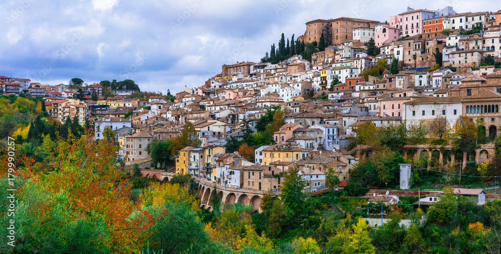 Most beautiful traditional villages (borgo) of Italy - Loreto Aprutino in Abruzzo
