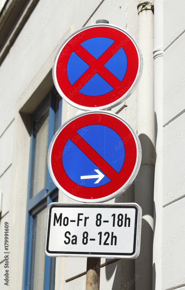 Absolutes Halteverbot Schild