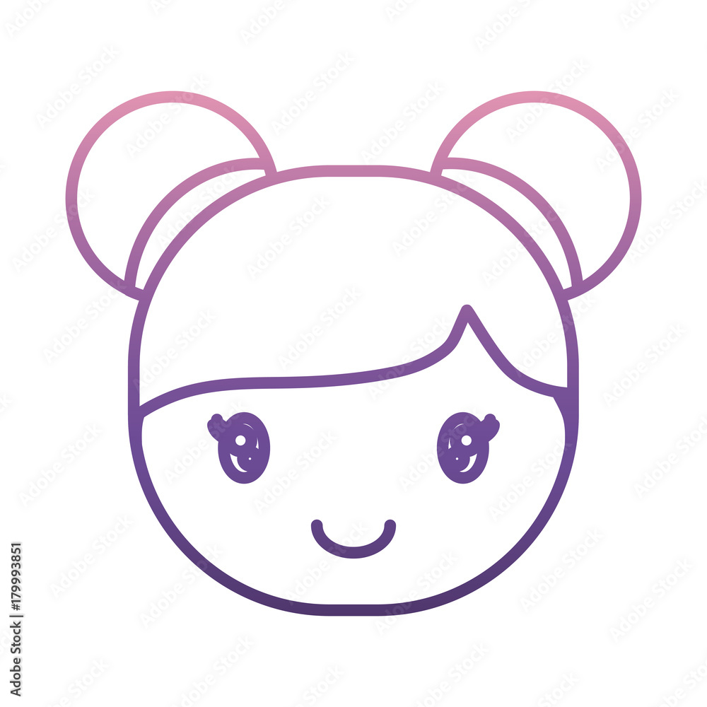 cartoon girl icon over white background vector illustration cartoon girl icon over white background vector illustration