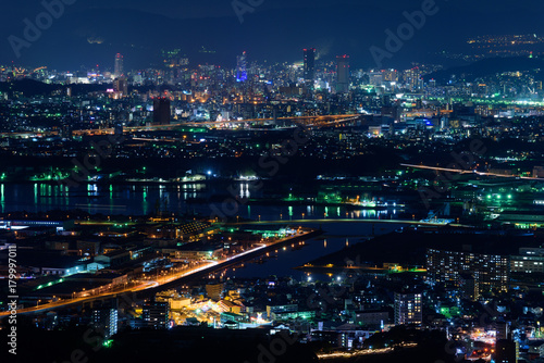 広島の夜景　愛宕神社からの風景 © Scirocco340