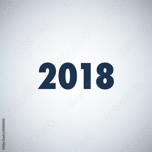 einfaches Symbol - 2018