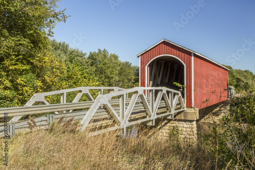 Wolf Covered Bridge - Crossing the Spoon River in Knox County  Ilinois