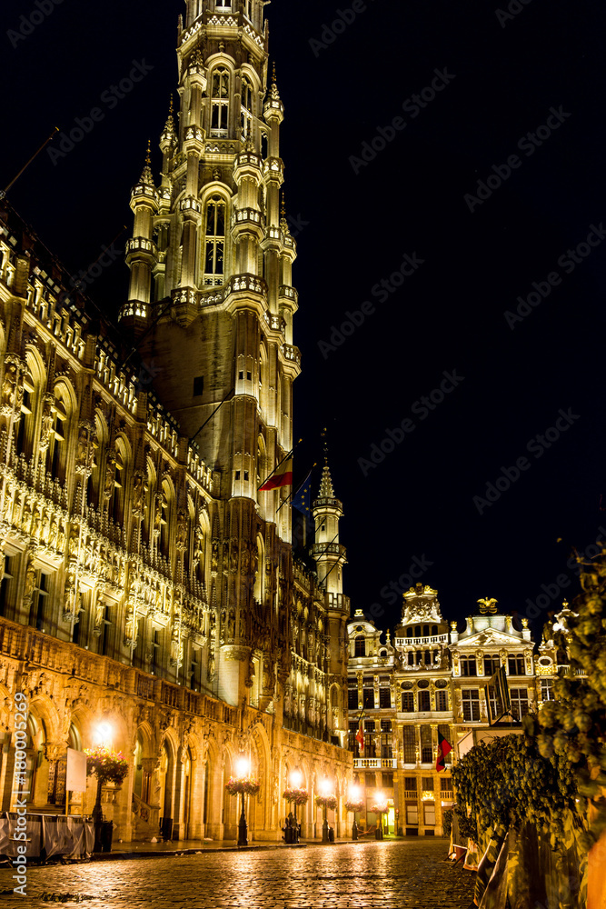 Fototapeta premium Royal Palace of Brussels - landmark of Brussels