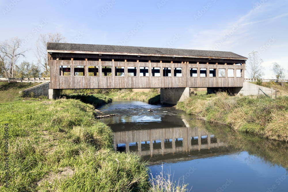 Morrison Covered Bridge - Whiteside County, Illinois