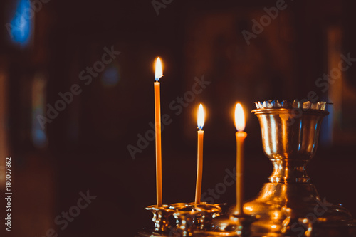 candles in the Church