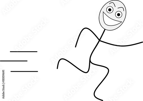 Laufendes Strichmännchen