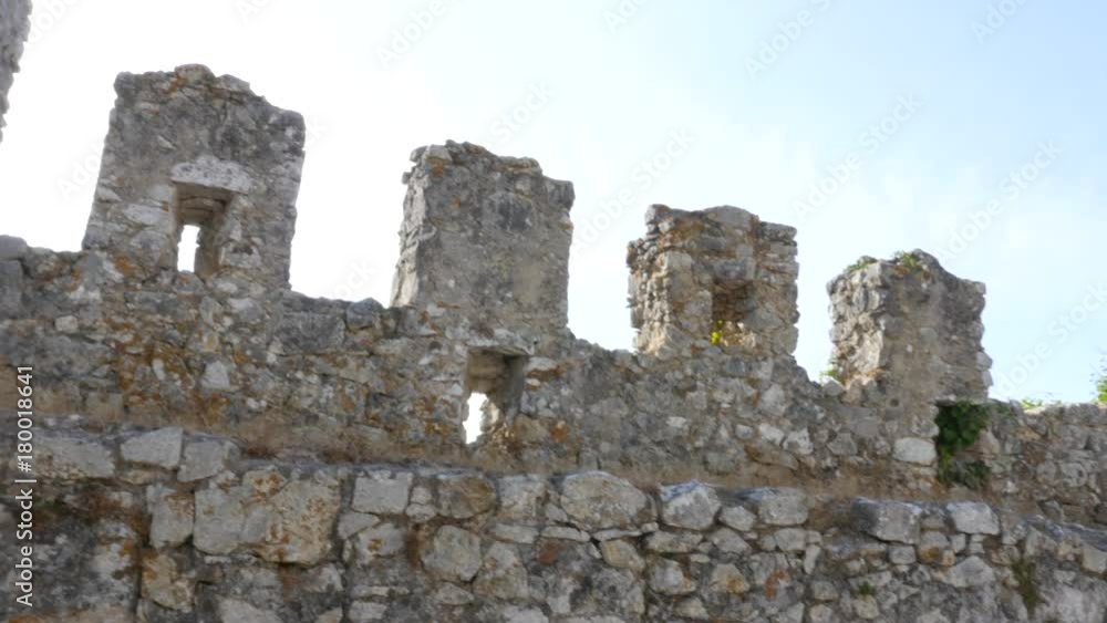 180 degrees view over ancient wall 180 degrees view over ancient wall